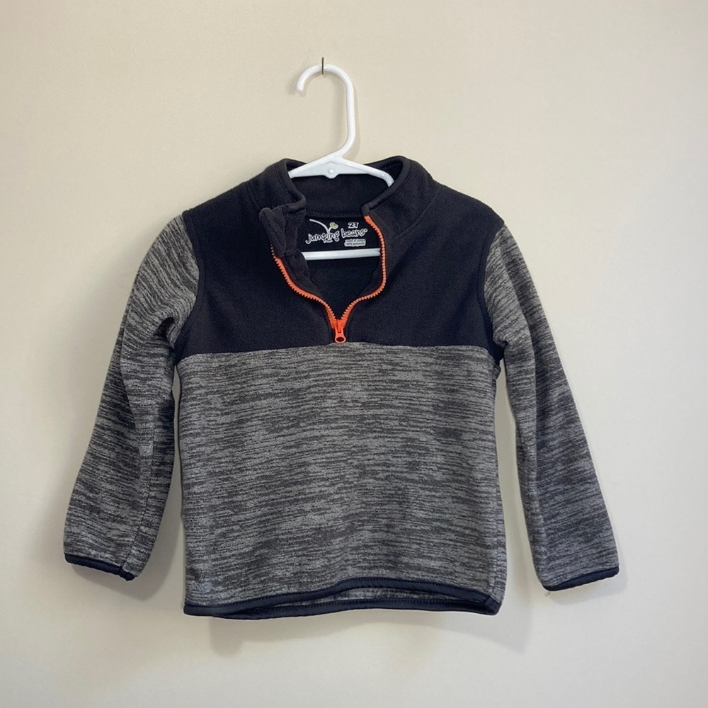 Jumping Beans Toddler Boys Pull Over Fleece Size 2T